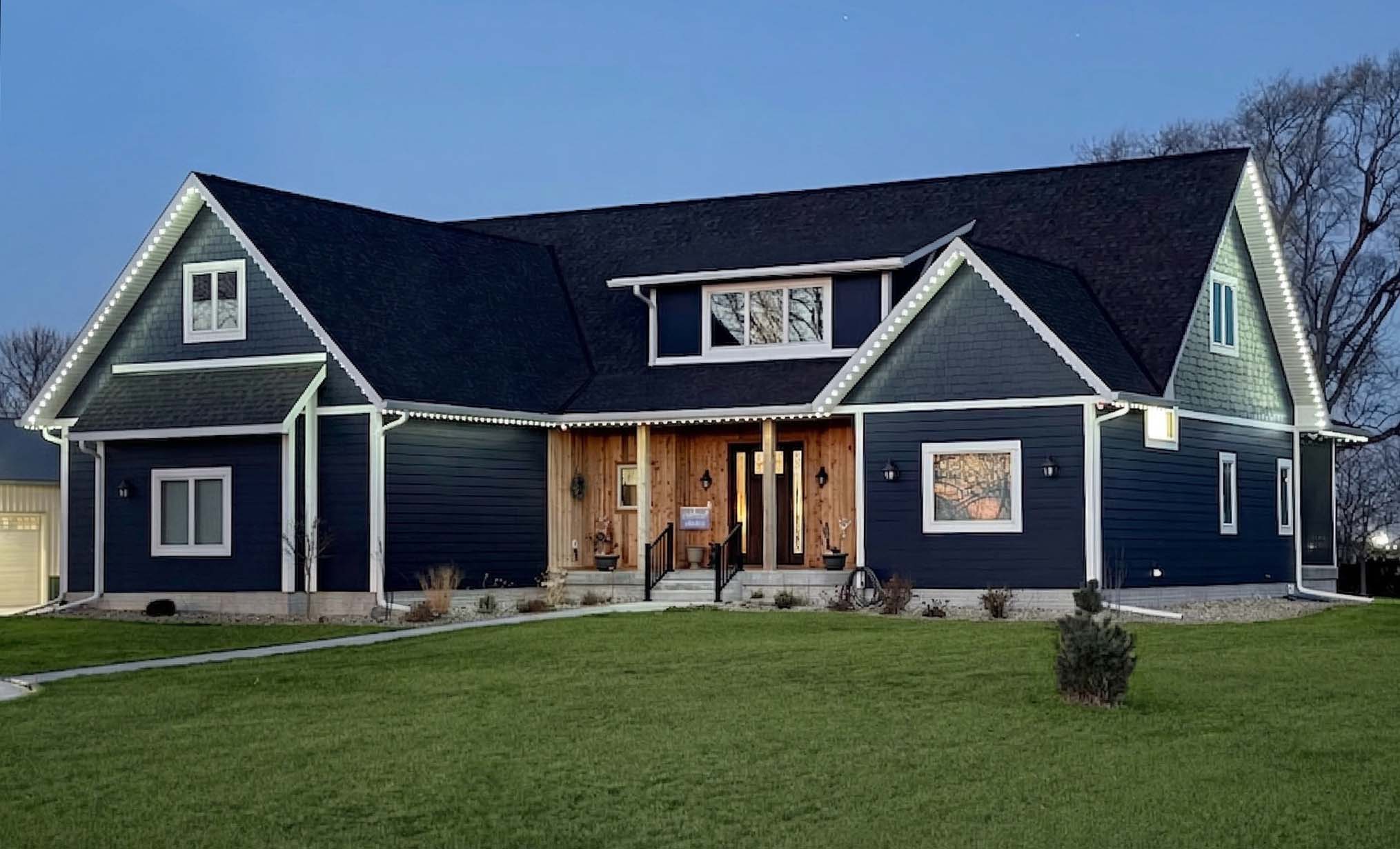 Country 1.5 Story Roofline Installation photo 1